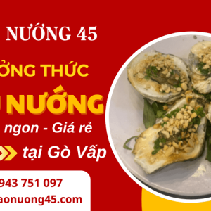 Thưởng thức hàu nướng thơm ngon, giá rẻ ngay tại Gò Vấp