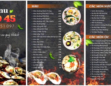 Menu trang 1