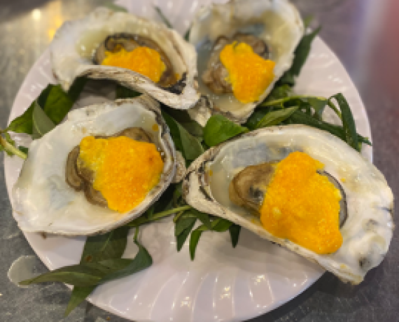 Hàu nướng phô mai