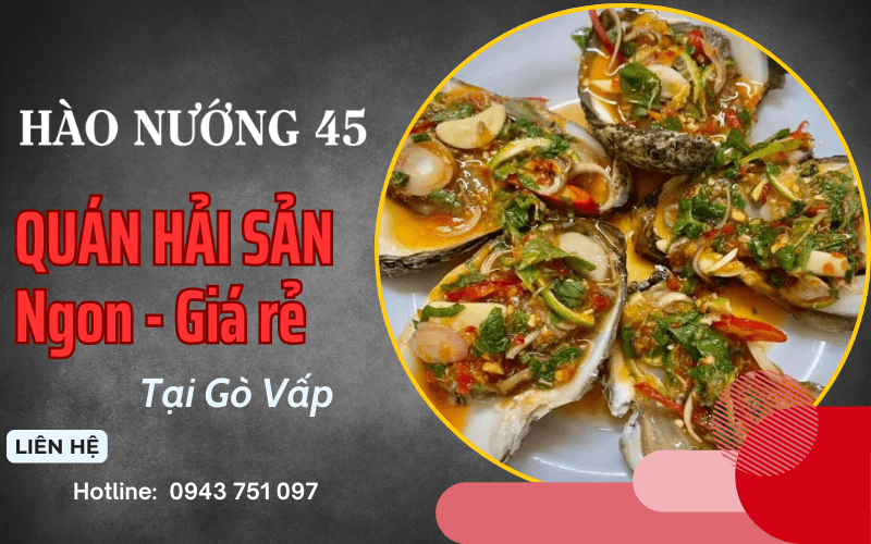 quán hải sản ngon Gò Vấp